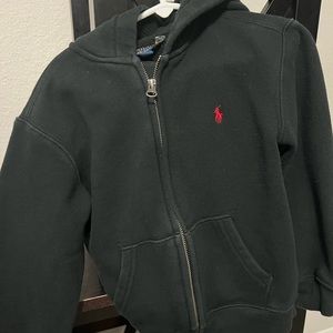 Polo Ralph Lauren black jacket.